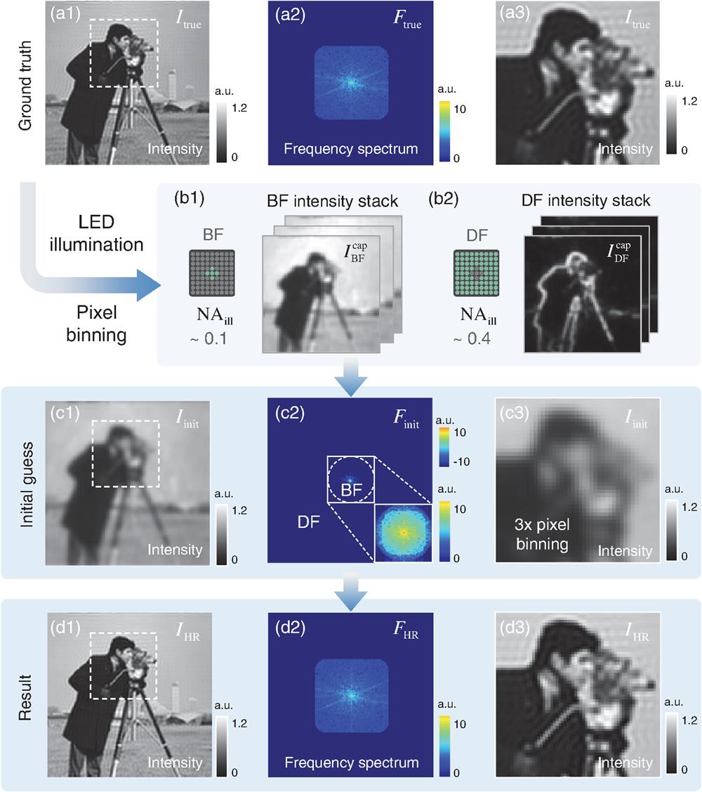 Researching Hybrid Brightfield And Darkfield Transport Of Intensity